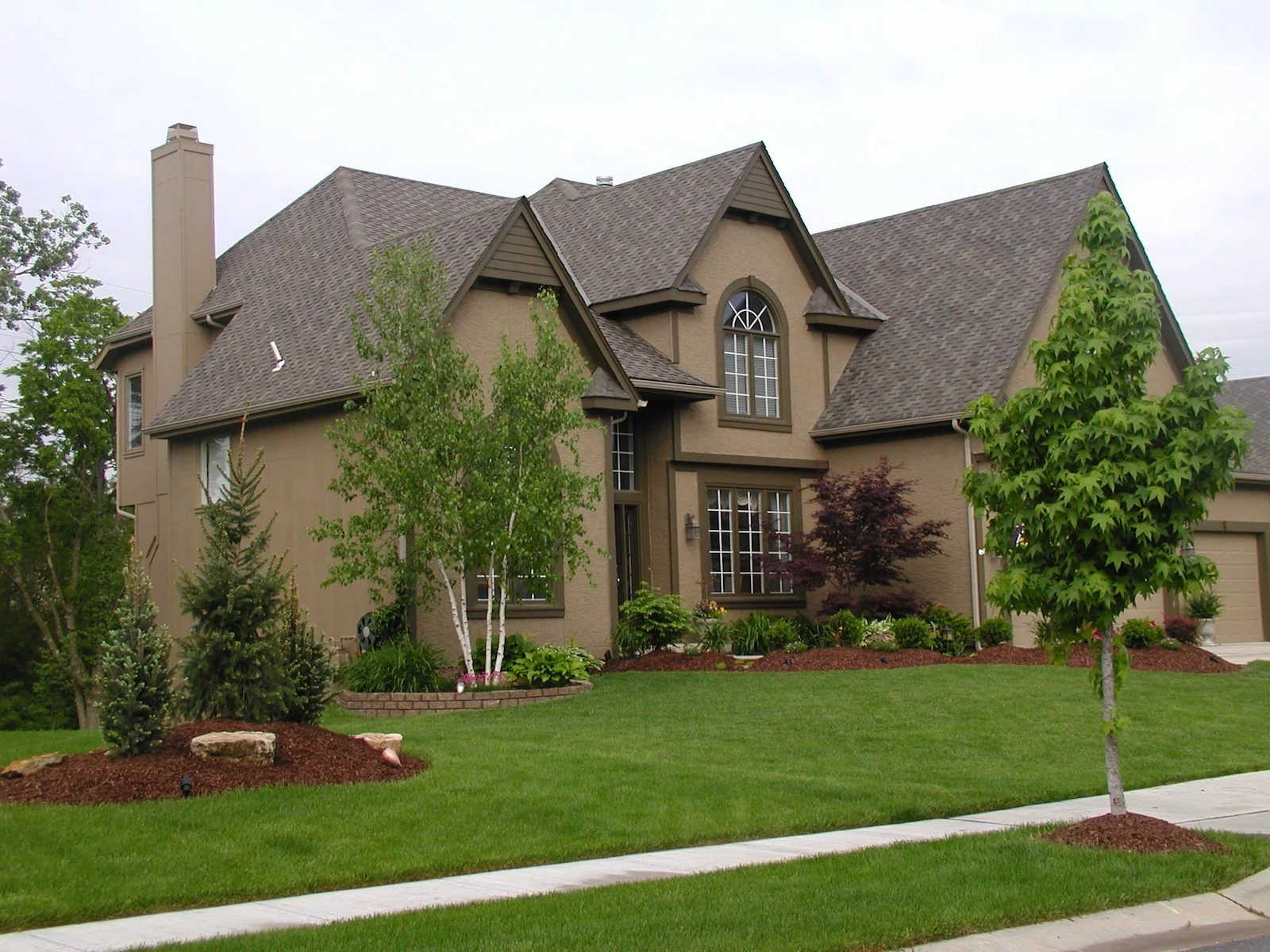 Lenexa, KS Landscape Design, Paver Patio, Fire Pit